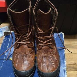 Men's Brown Leather Boots